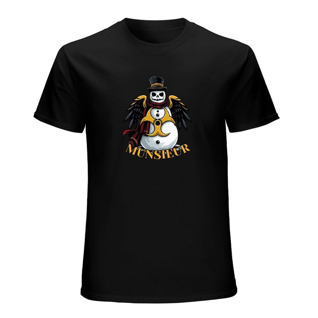 Men's Munsieur Christmas Tee Design "Atomic Snow"