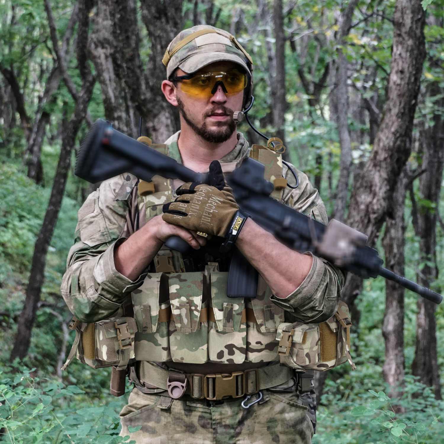 Votagoo Tactical Chest Rig with 5.56/7.62 Magazine Pouches & Detachable MOLLE System