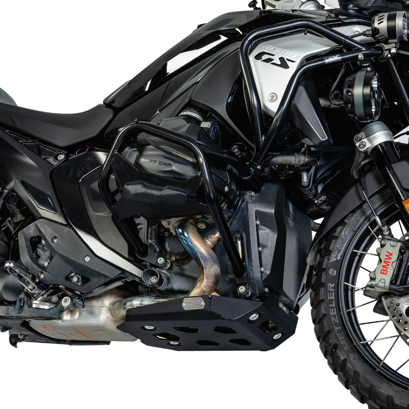 LOBOO Engine Guard for BMW R1300GS / R1300GS Adventure – 4 mm Aluminum Alloy Skid Plate, Anodized Surface, Vibration Damping Design