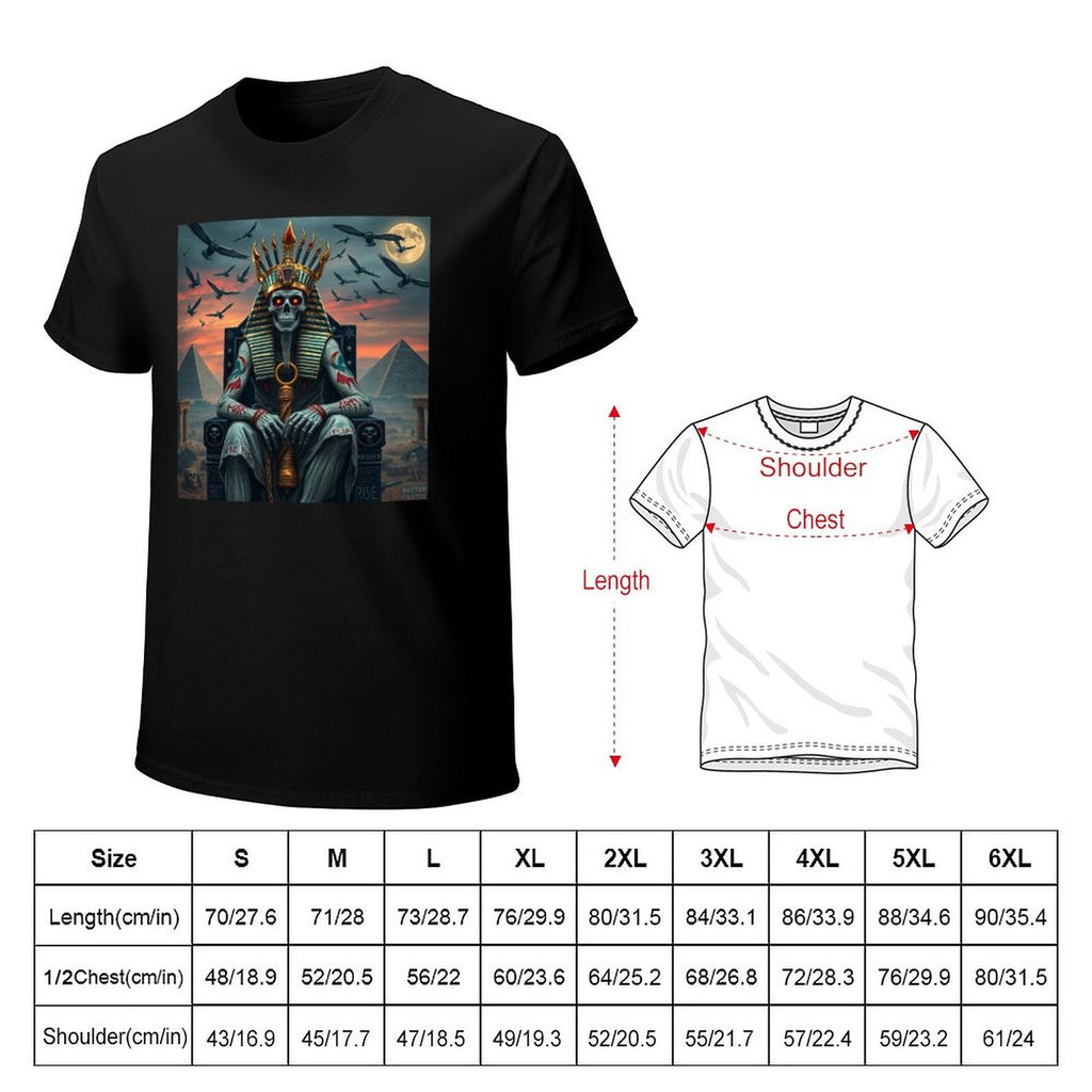 Munsieur Pharaoh's Reign Collection Men's Tee (High Definition & Front Printing)