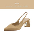 Women's Pointed-toe Skinny Suede High Heel Pumps