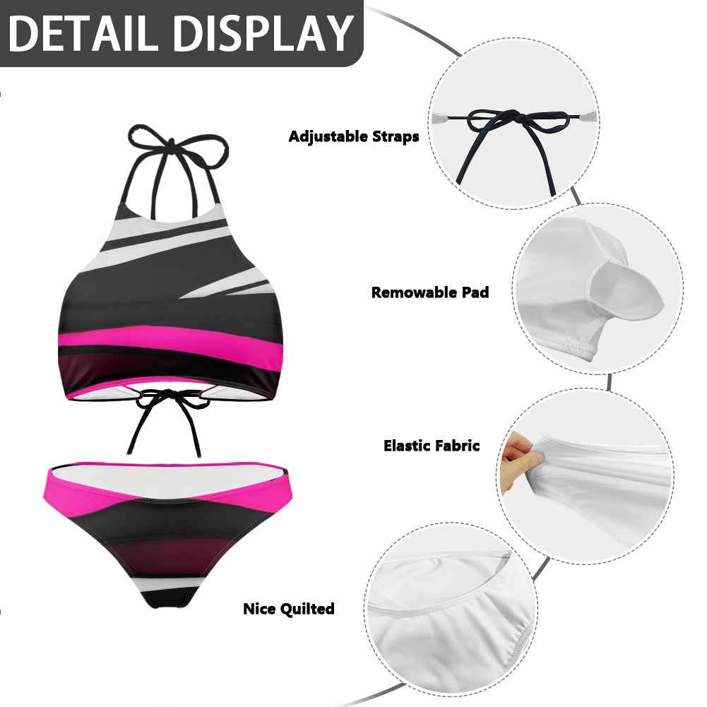 MUNSIEUR Wrapped-chest Bikini New Arrivals