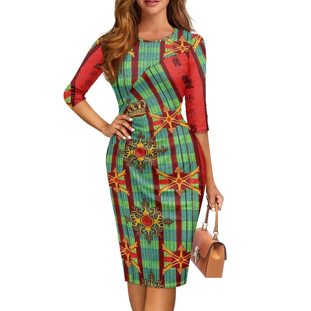 Contour Noir Dress