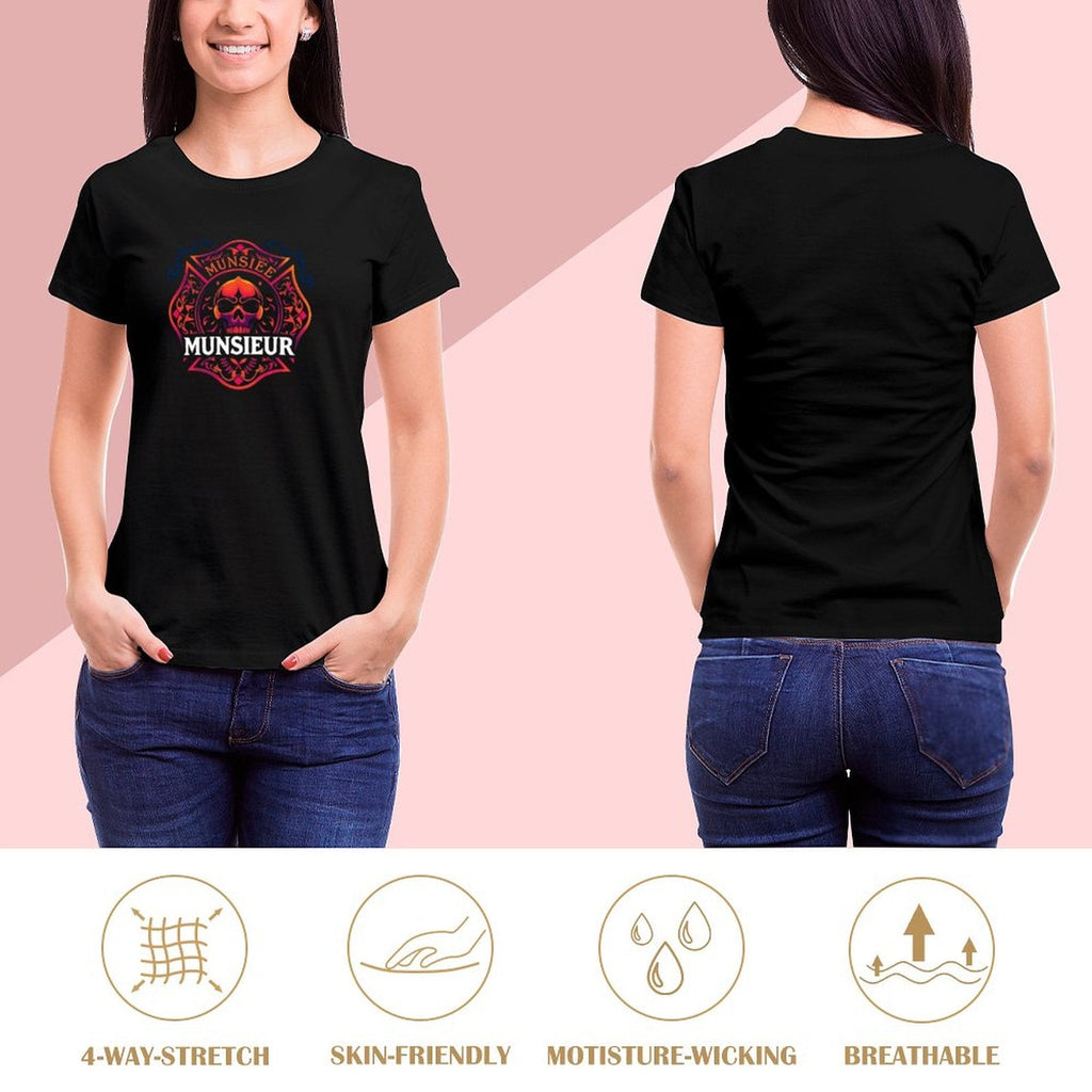 Munsieur Design for Women "The Firefighter's Wife" T-shirt