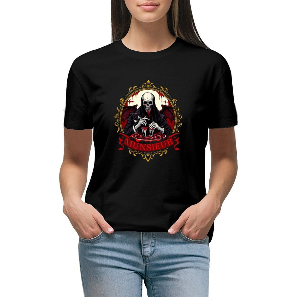 Women's Munsieur T-Shirt Valentine's Day Collection "Patron Q" Bleeding Love Collection