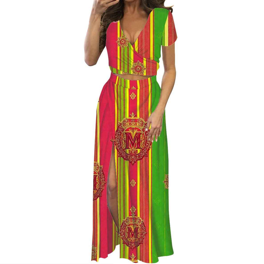 Architectural Skirt Ensemble