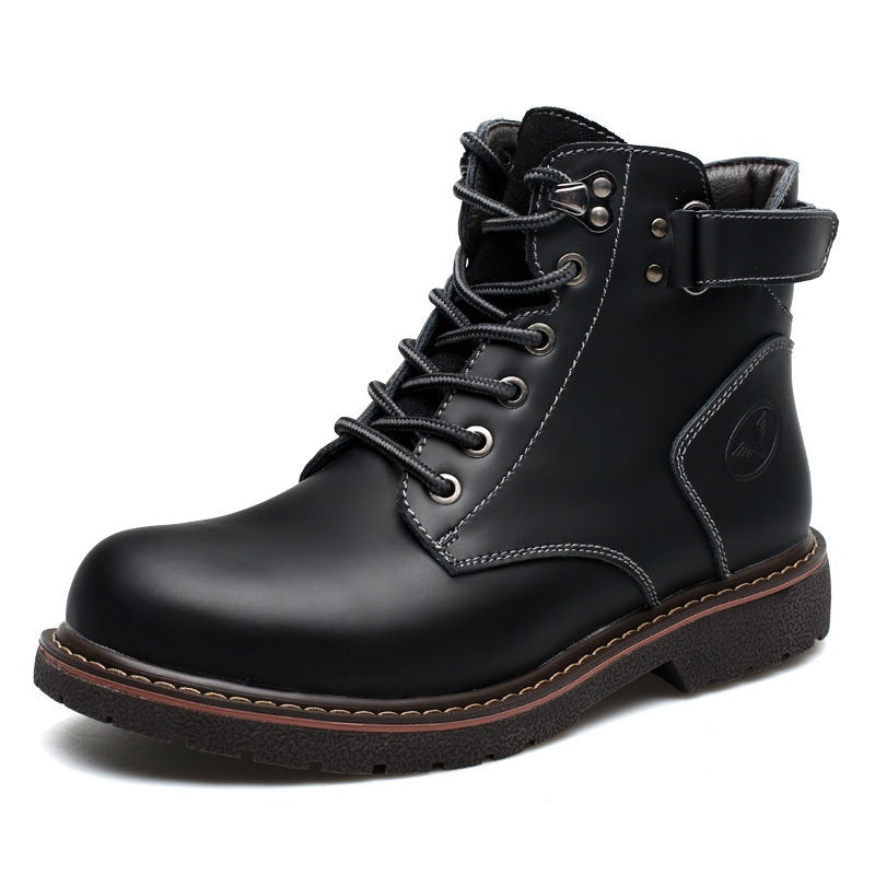 British Men Fleece-lined Striders Casual Mid-top