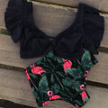 Sexy Swimsuit Printed Split Bikini Swimsuit Women's Swimwear