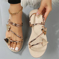 Slippers Summer Flats Love Beach