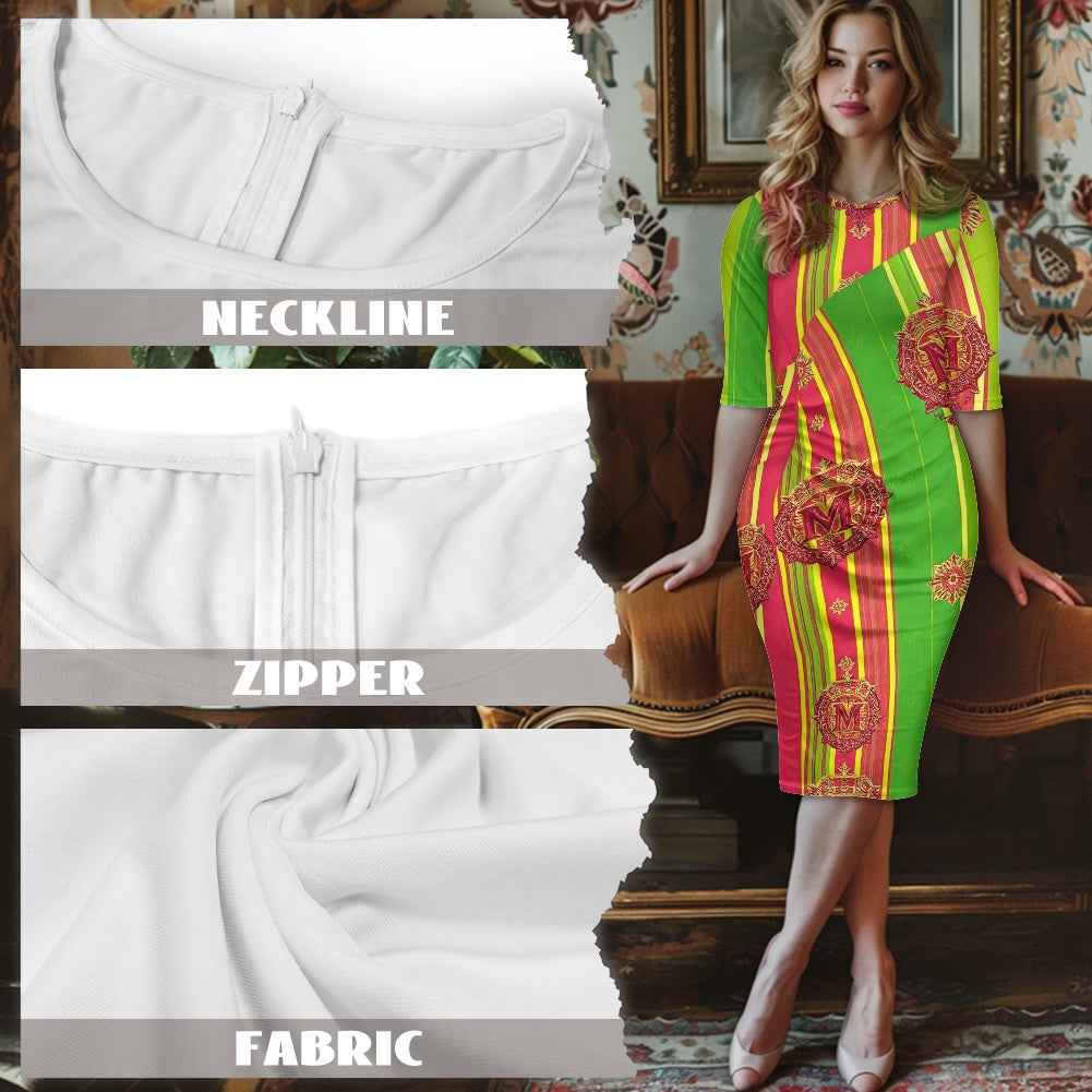Women's Bodycon Dress - Sexy Fitted Tight Dress for Parties & Events