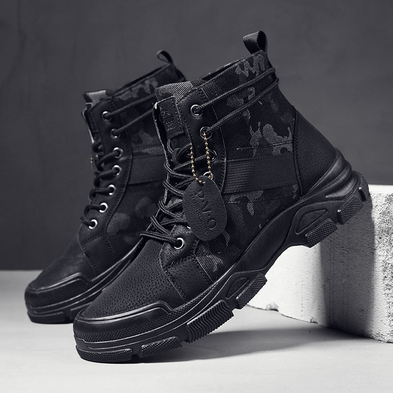 Camouflage Tooling Men's Striders Casual Waterproof