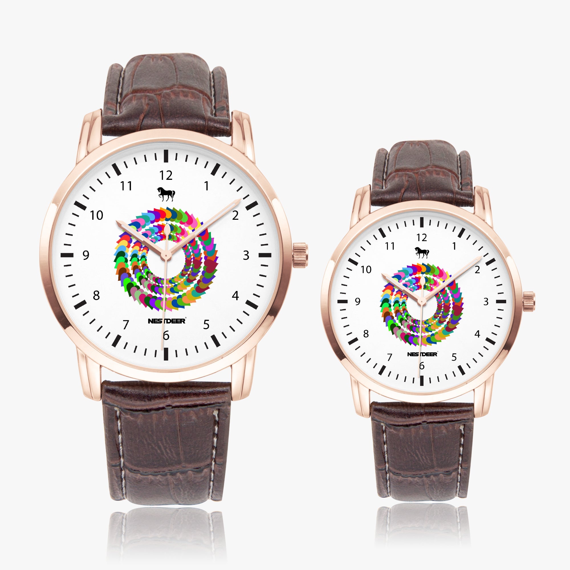 265. Instafamous Wide Type Quartz watch