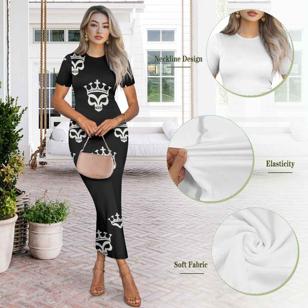 MUNSIEUR Women's Long Sleeve Dress