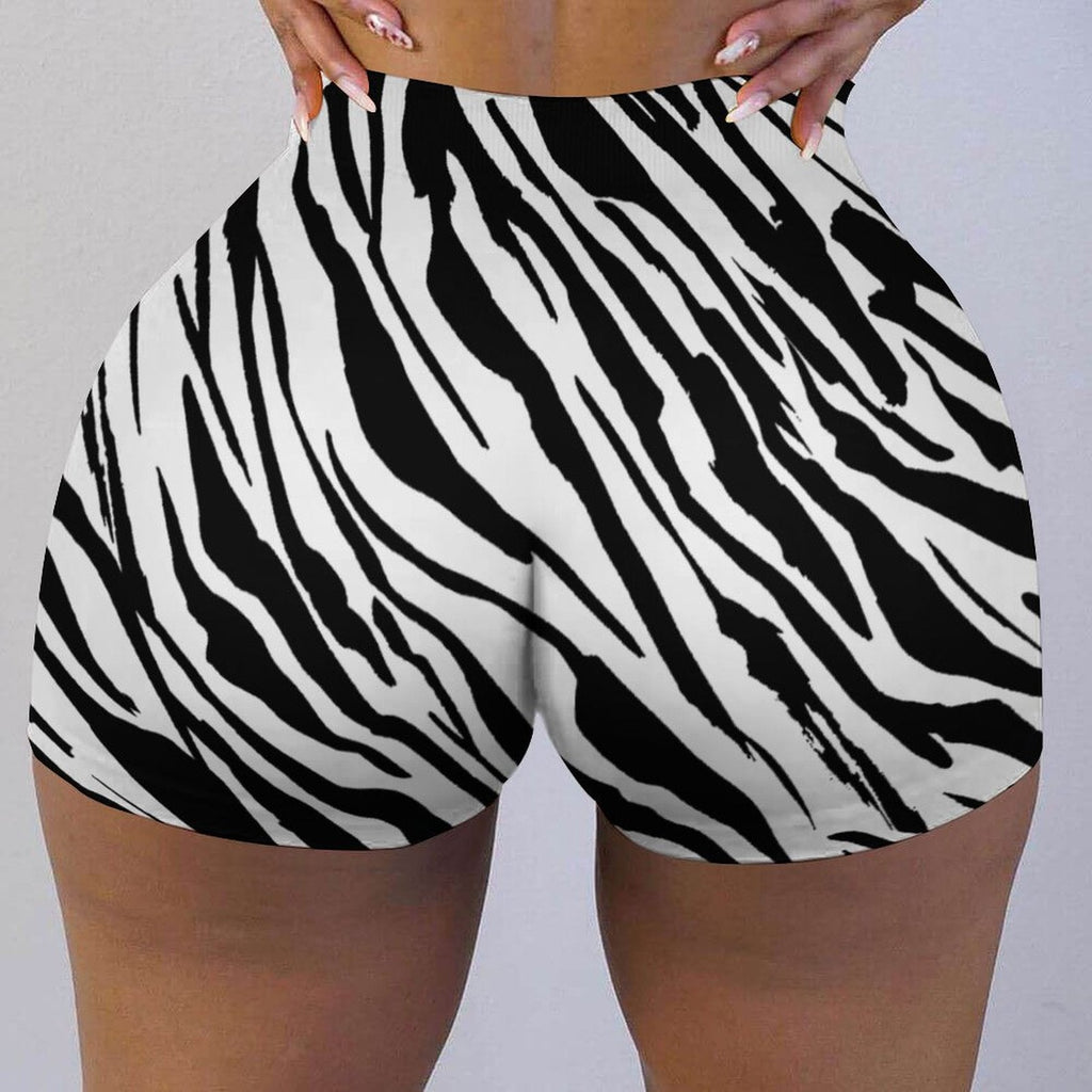 MUNSIEUR Zebra Print Bottoms - Bold Designer Pants for Women