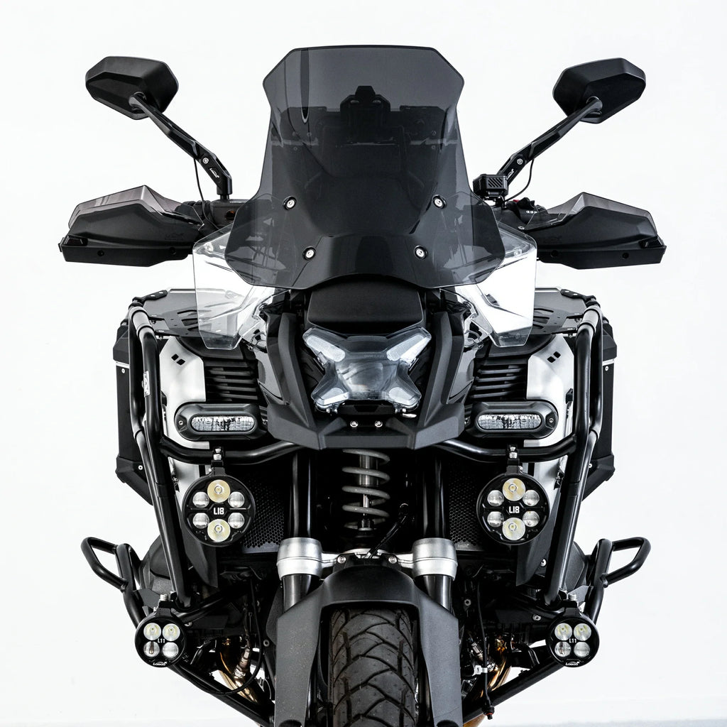 LOBOO Headlight Guard for BMW R1300GS Adventure – Magnetic Quick-Release Design, PC Polycarbonate，Clear