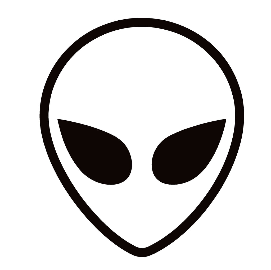 ALIEN HEAD Window Decal - ALIEN Sticker - 8006