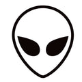 ALIEN HEAD Window Decal - ALIEN Sticker - 8006