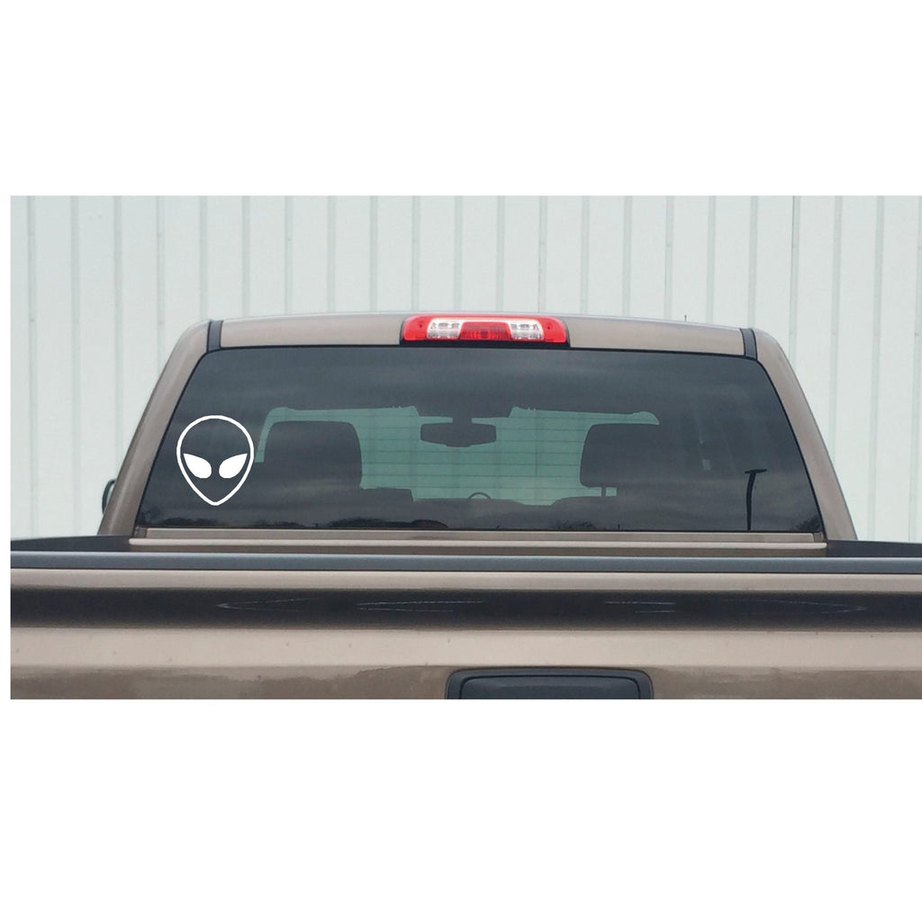 ALIEN HEAD Window Decal - ALIEN Sticker - 8006