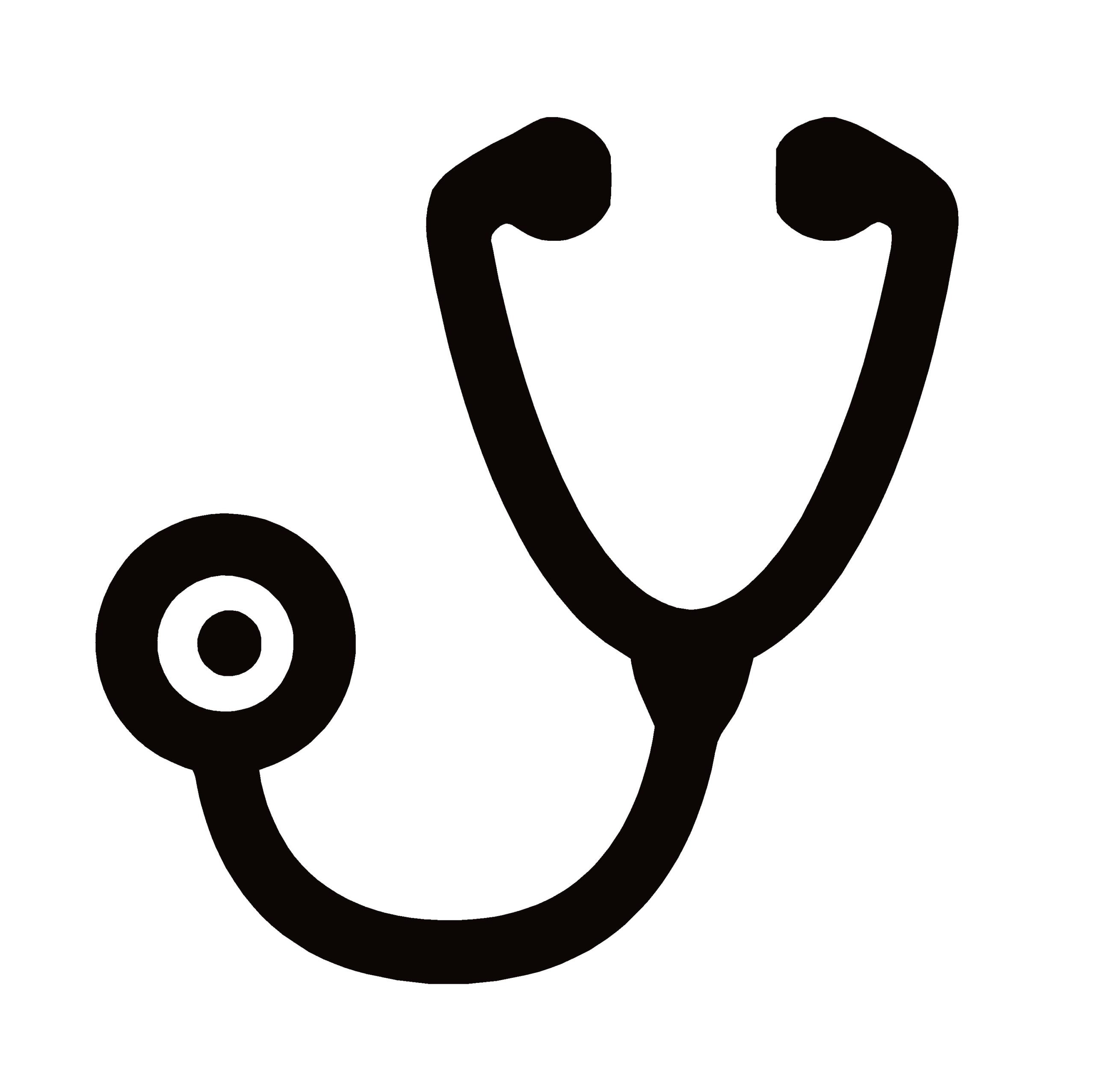 Stethoscope Nurse/Doctor Window Decal - Stethoscope Nurse/Doctor Sticker - 8013