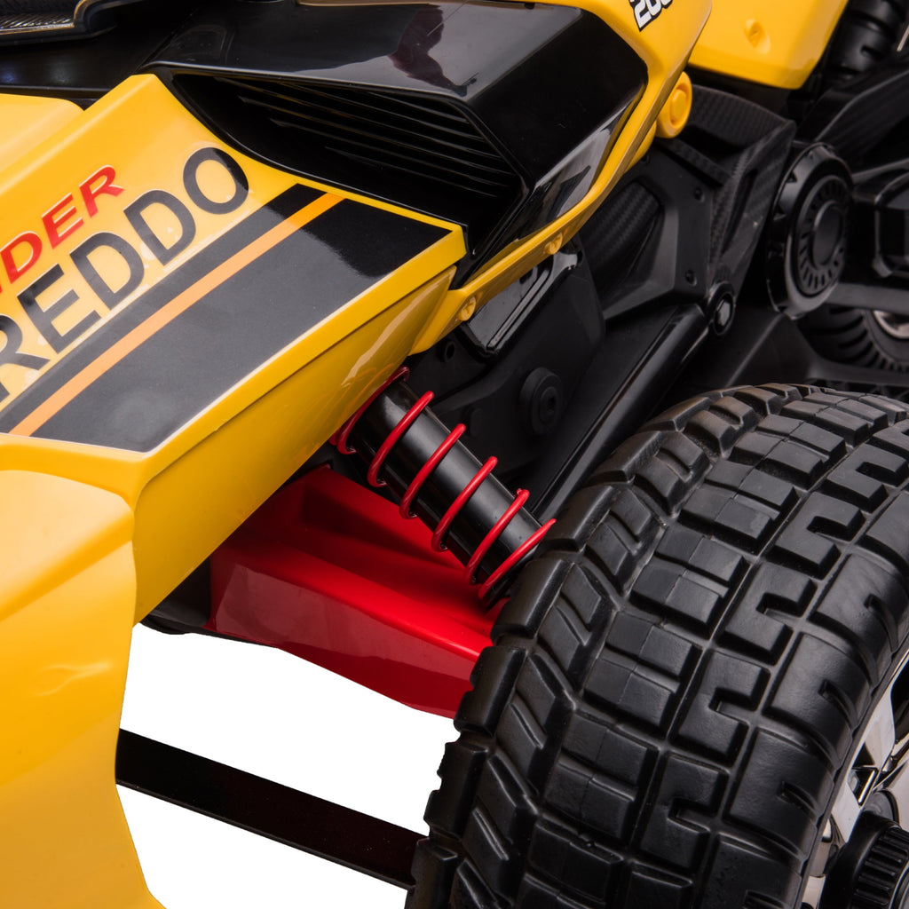 24V Magic Cars Spider 2 Seater Ride-On 3 Wheel Motorcycle