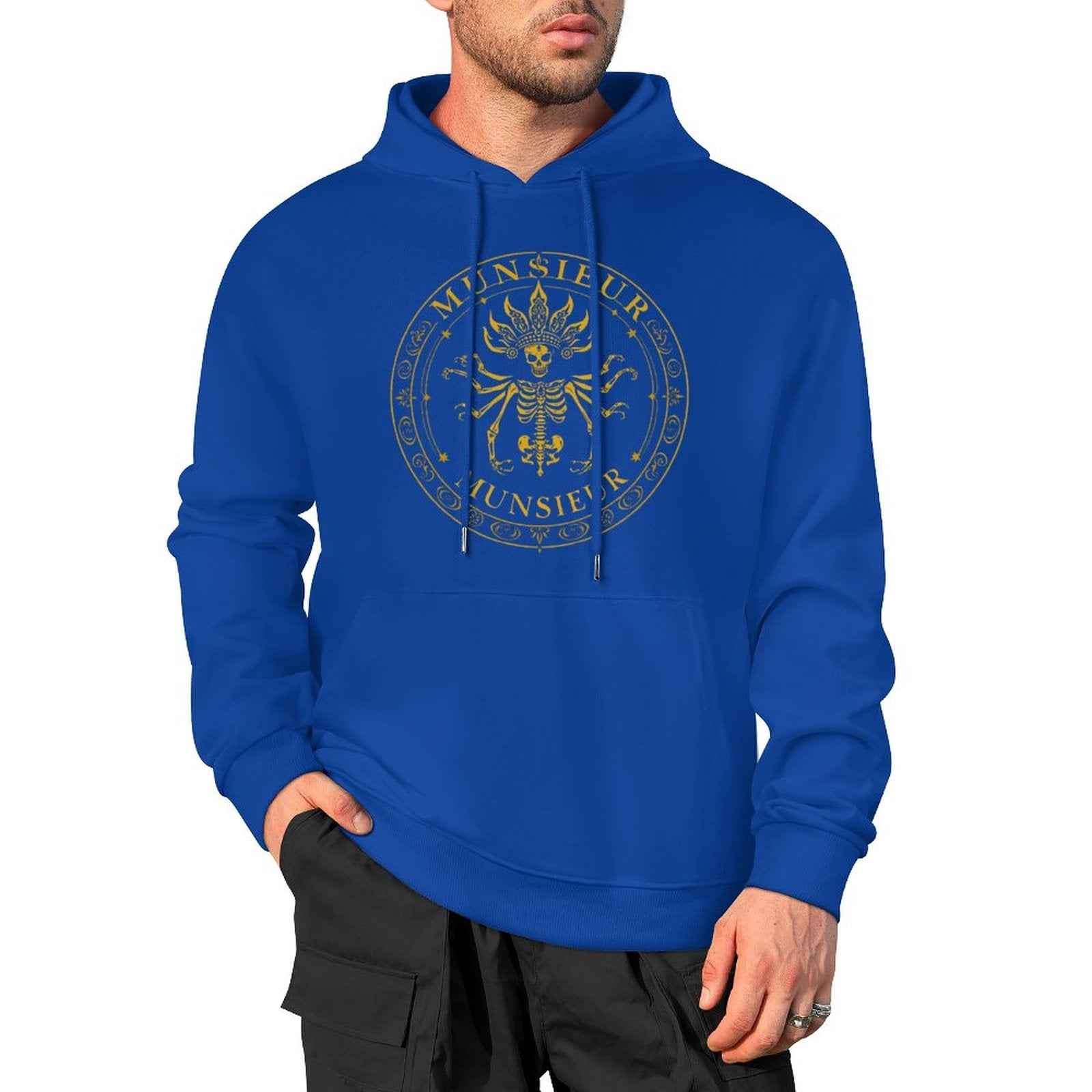 Bone Deep Hoodie - Ultimate Skull Design Heavyweight Gothic Streetwear