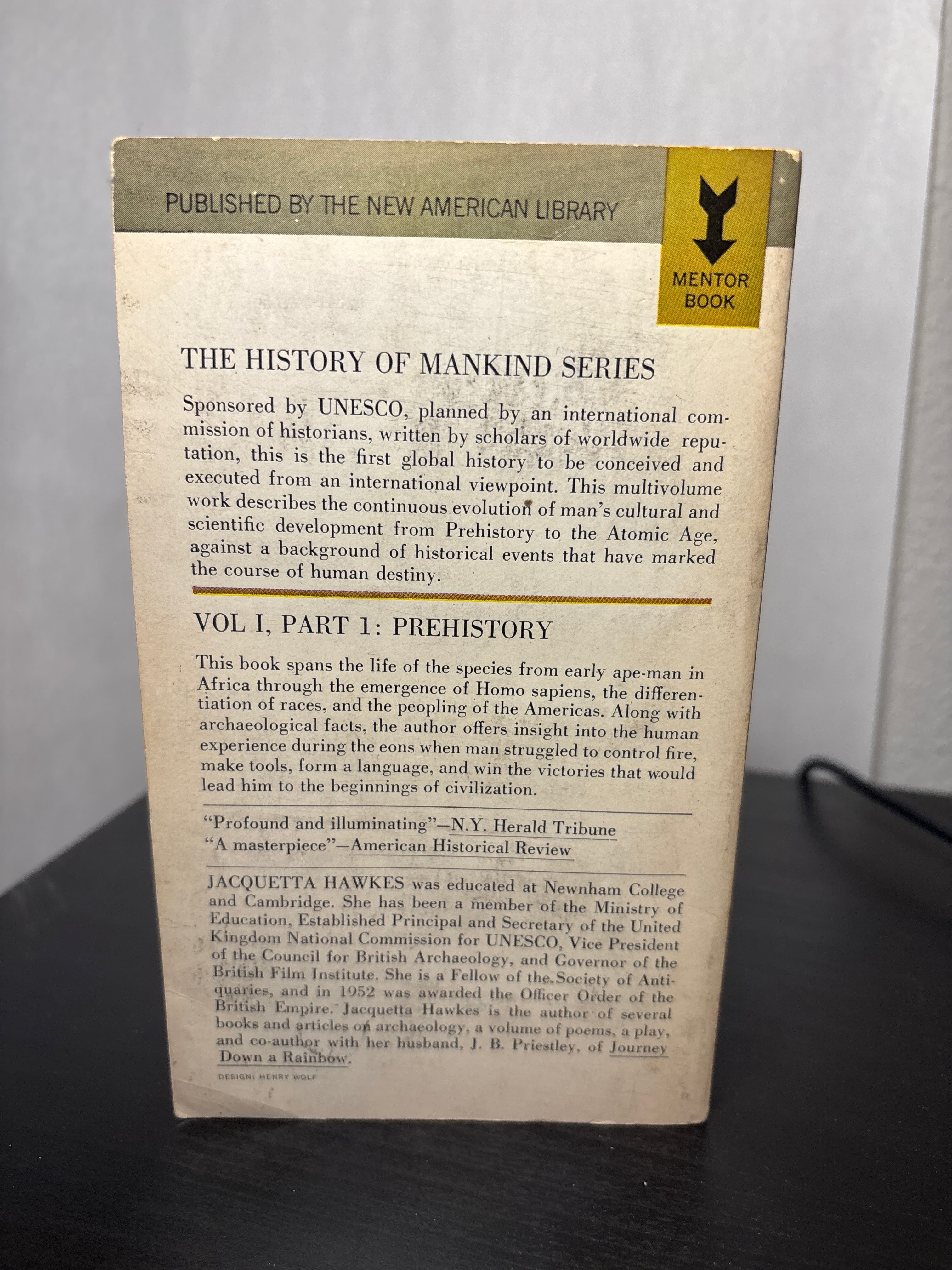 Prehistory by Jacquetta Hawkes (Volume 1, part 1)