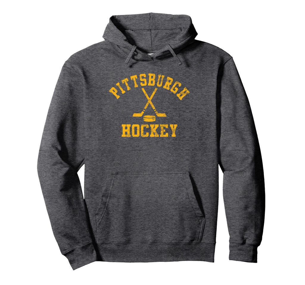 Pittsburgh Hockey Hoodie - Graphic Print for Adults