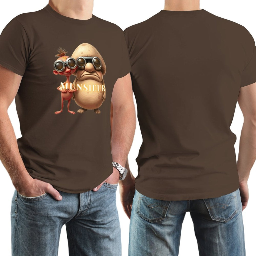 Munsieur Men's Tee "Stinky Pinky and Backdoor Bandit" Adult Humor