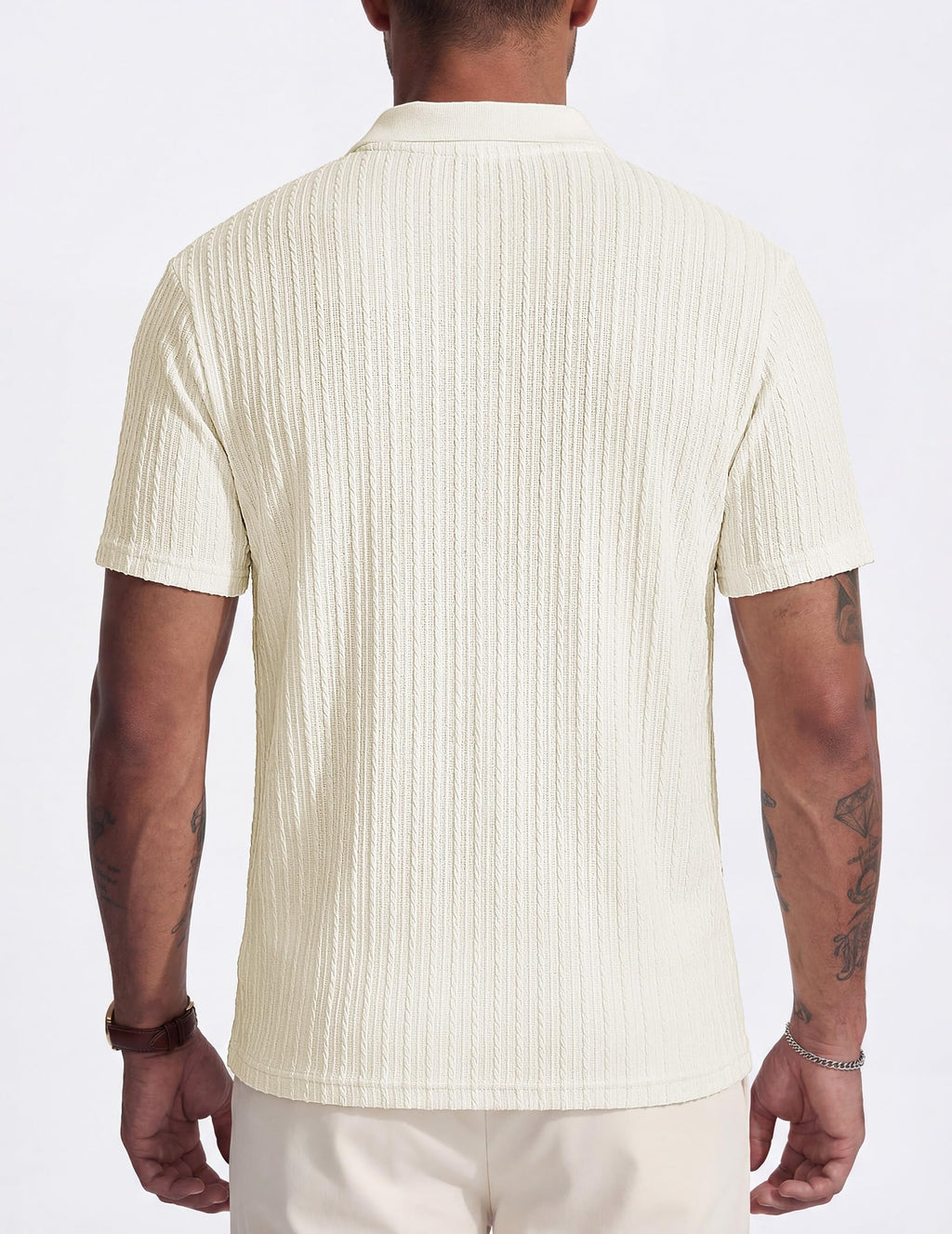 JMIERR Polo Shirts for Men Loose Classic Short Sleeve Stretchy (SM- 3XL)