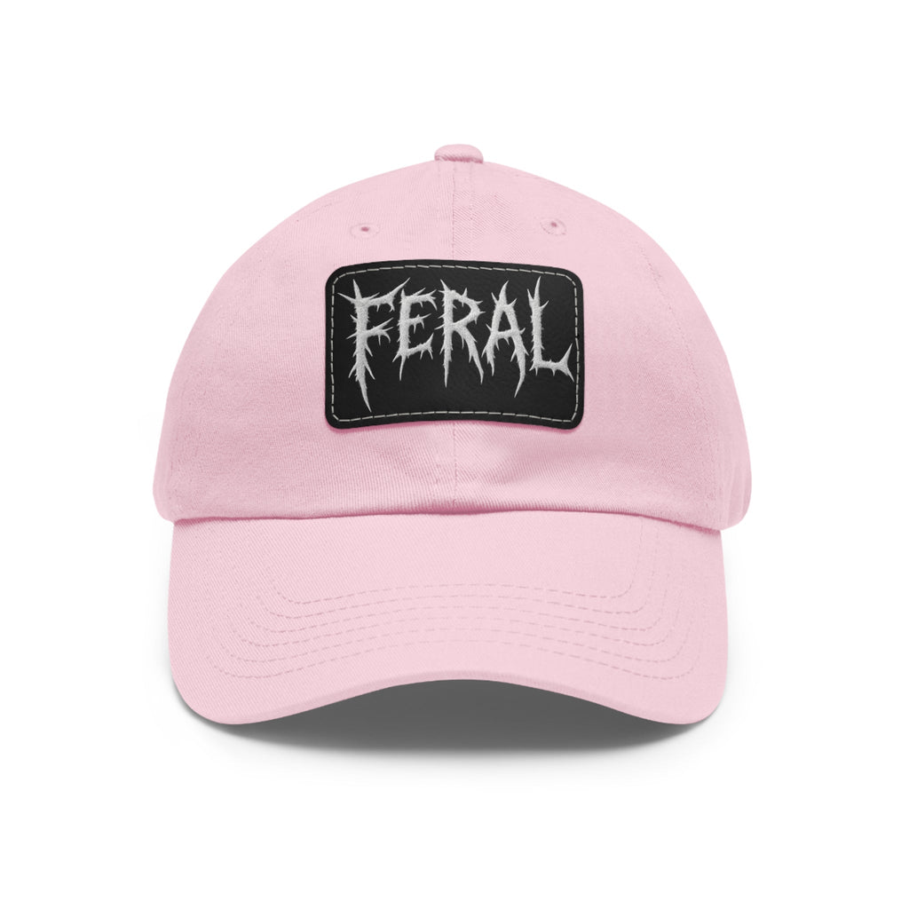 FERAL Embroidered Leather Patch Hat – Trash Cult Supply Co.