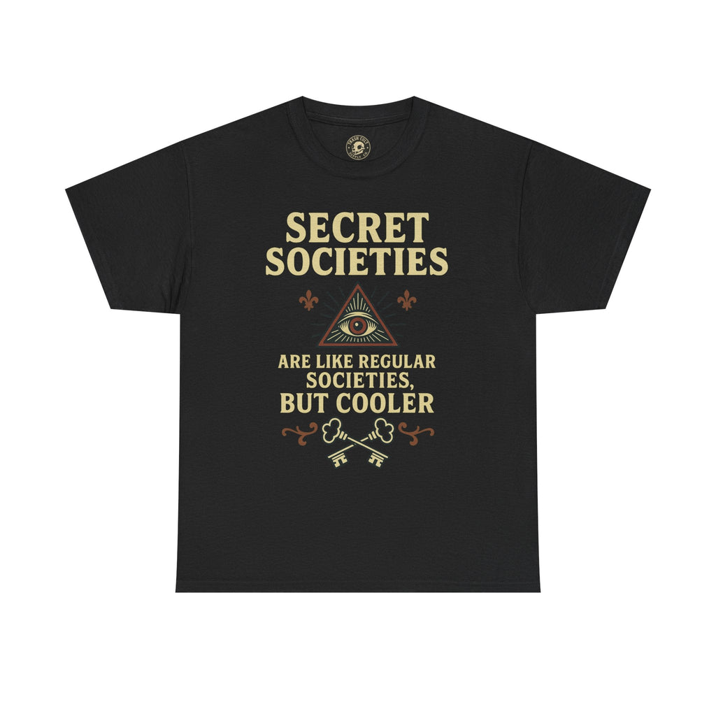 Secret Societies Shirt – Illuminati Eye Graphic Tee – Gildan 5000 Soft Cotton – Trash Cult Vintage Design