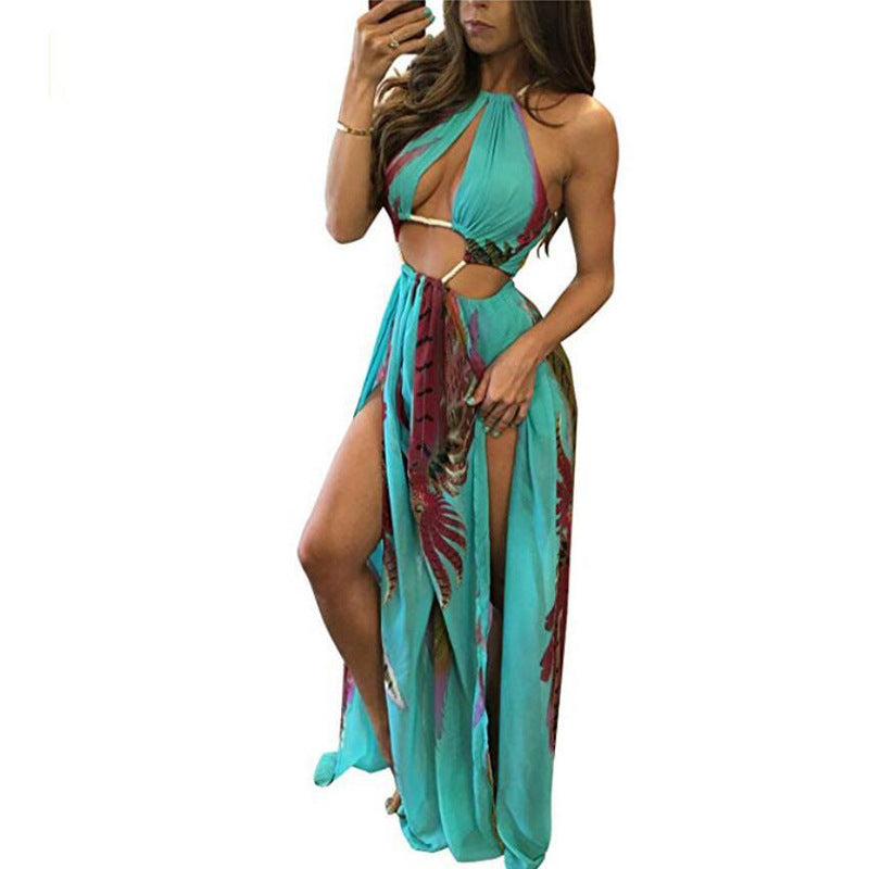 Sexy Bohemian Split Dress