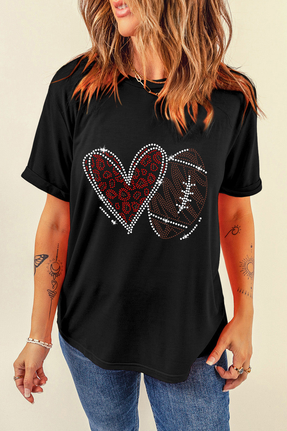 Women's Rhinestone T-Shirt