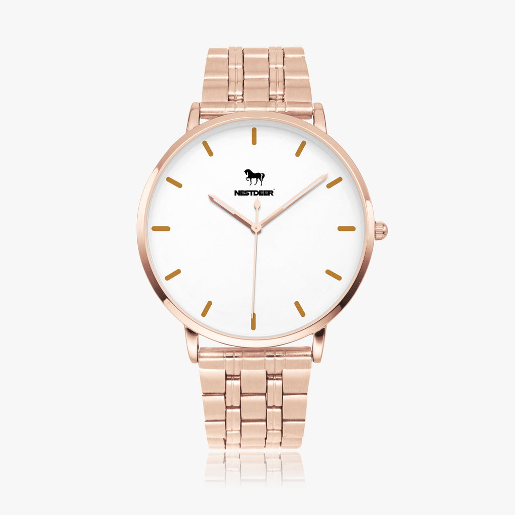 273. Instafamous Steel Strap Quartz watch