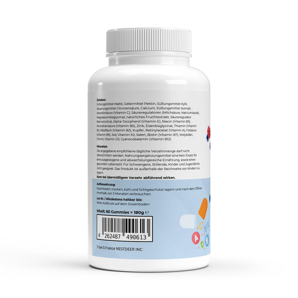 Premium Multivitamin + Mineral Gummies - 60 pcs. Copy