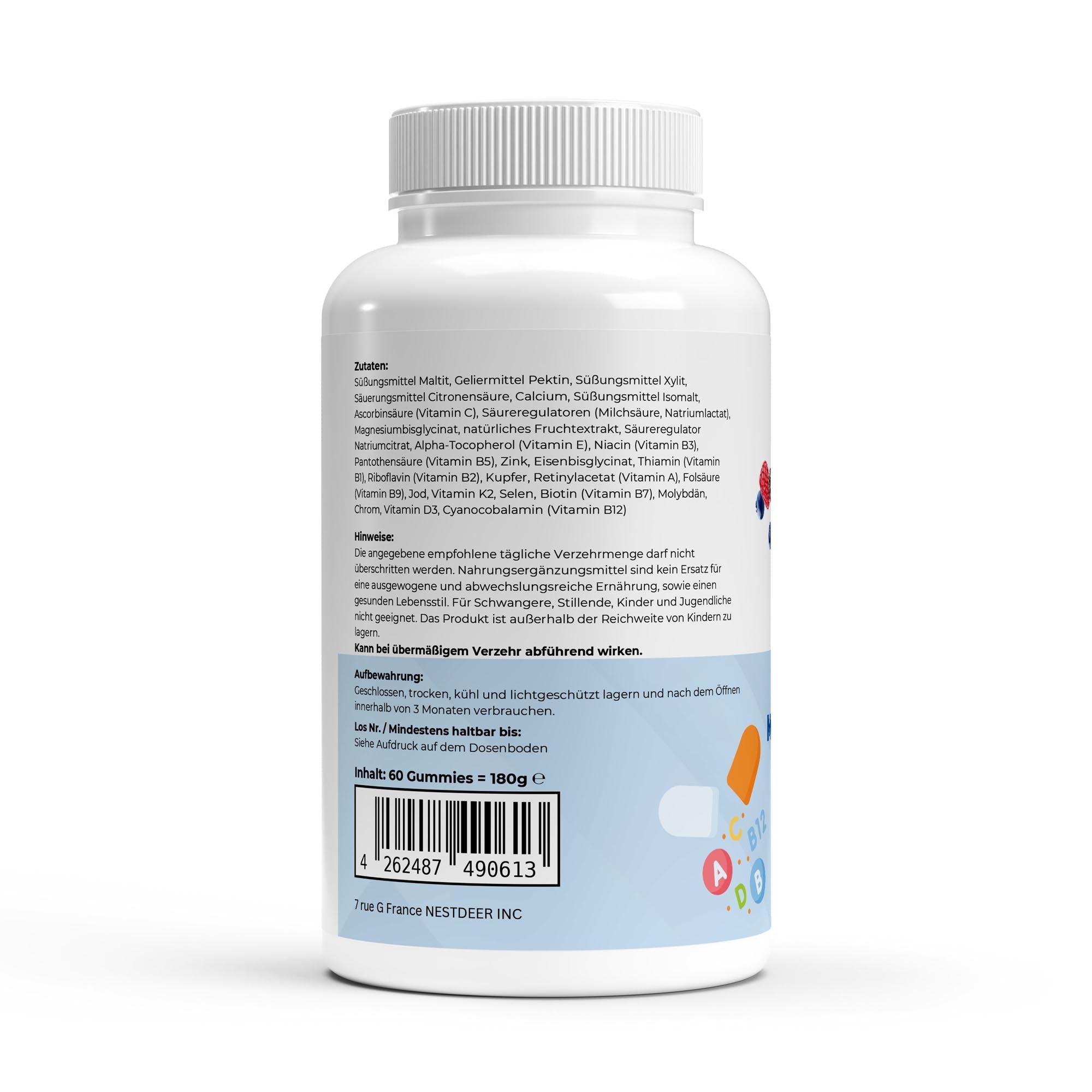 Premium Multivitamin + Mineral Gummies - 60 pcs. Copy