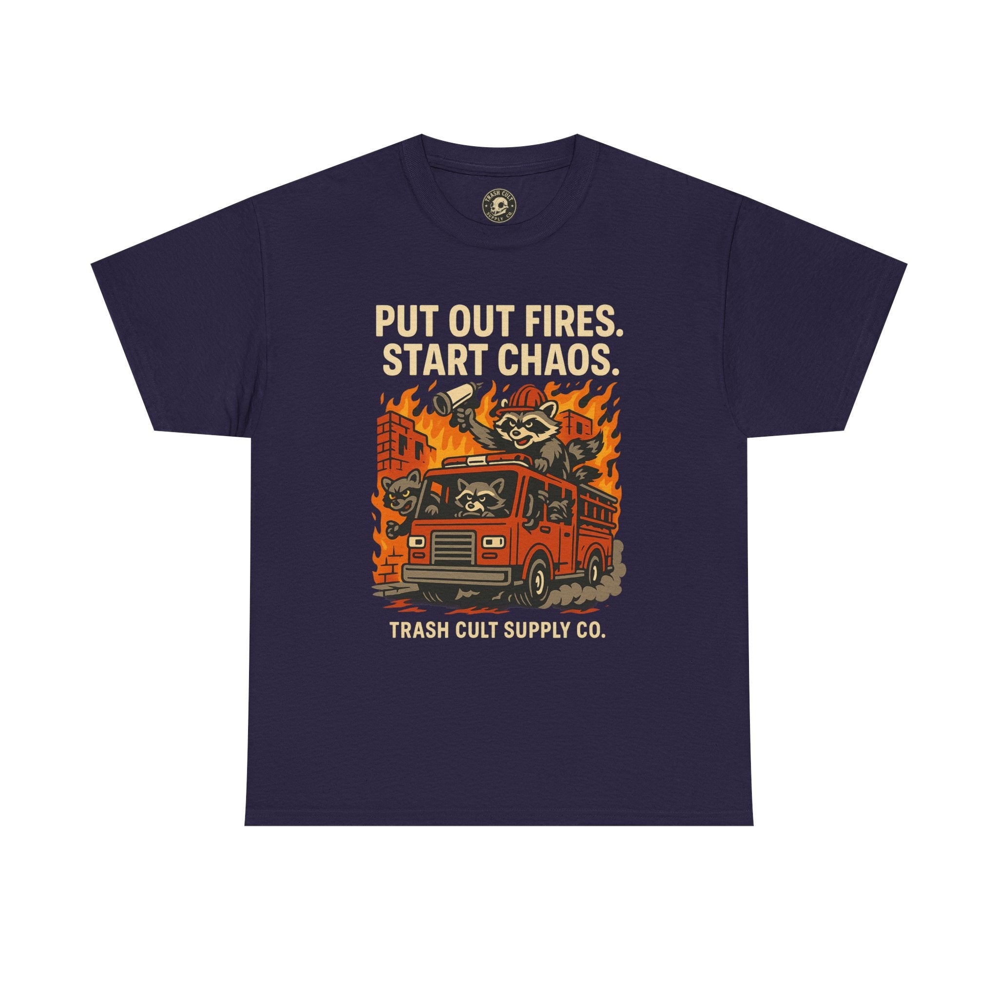 Put Out Fires Start Chaos Unisex Heavy Cotton Tee | Funny Firefighter Shirt | Casual Wear | Gift for Firefighter Lovers, Firefighter [...]