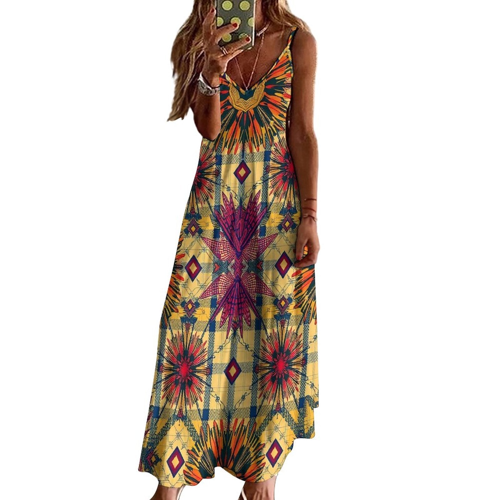 Women's Slip Dress Designed by Munsieur Summer Fashion Boho