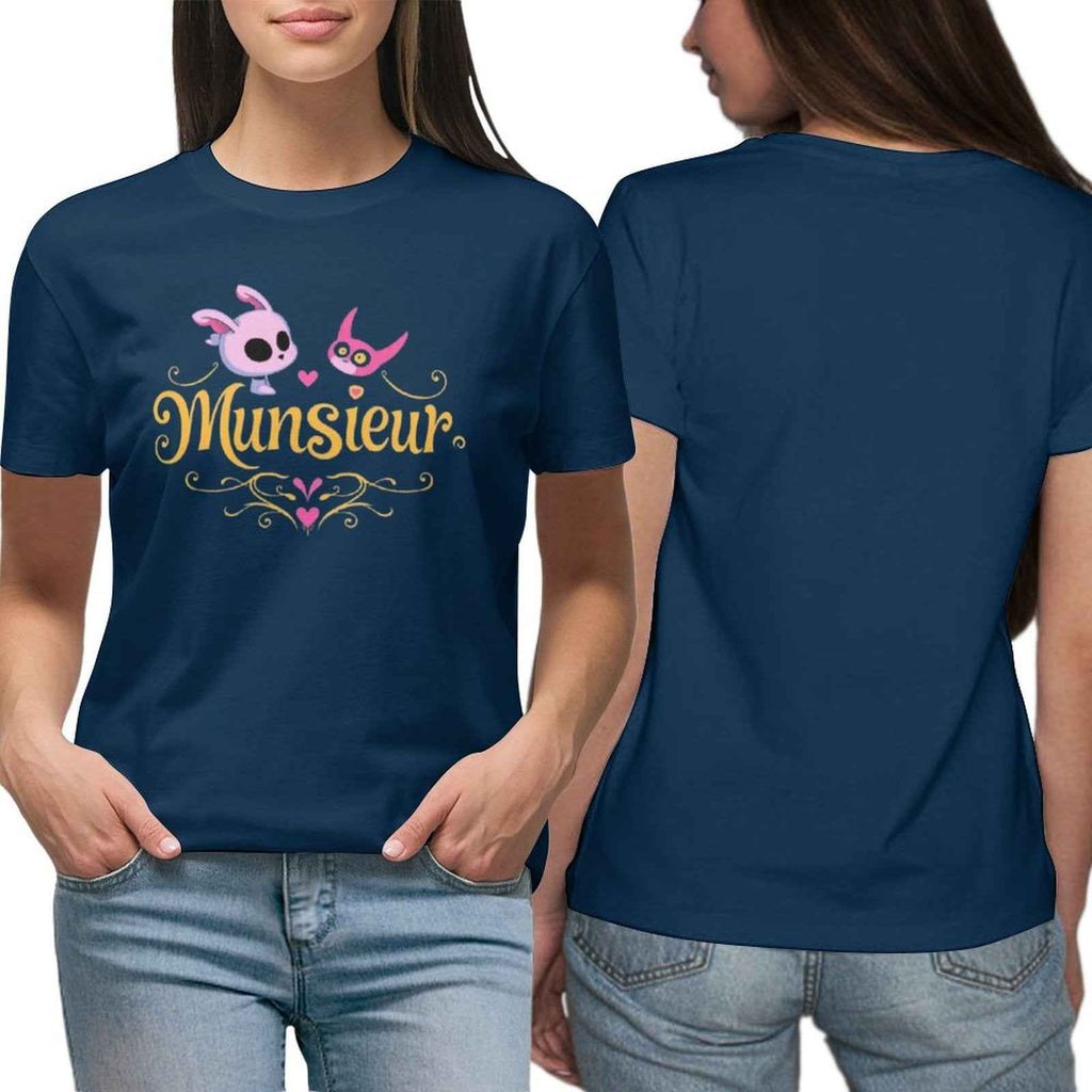 Munsieur T-Shirt for Women: Versatile, Timeless, and Ultra-Soft for Her
