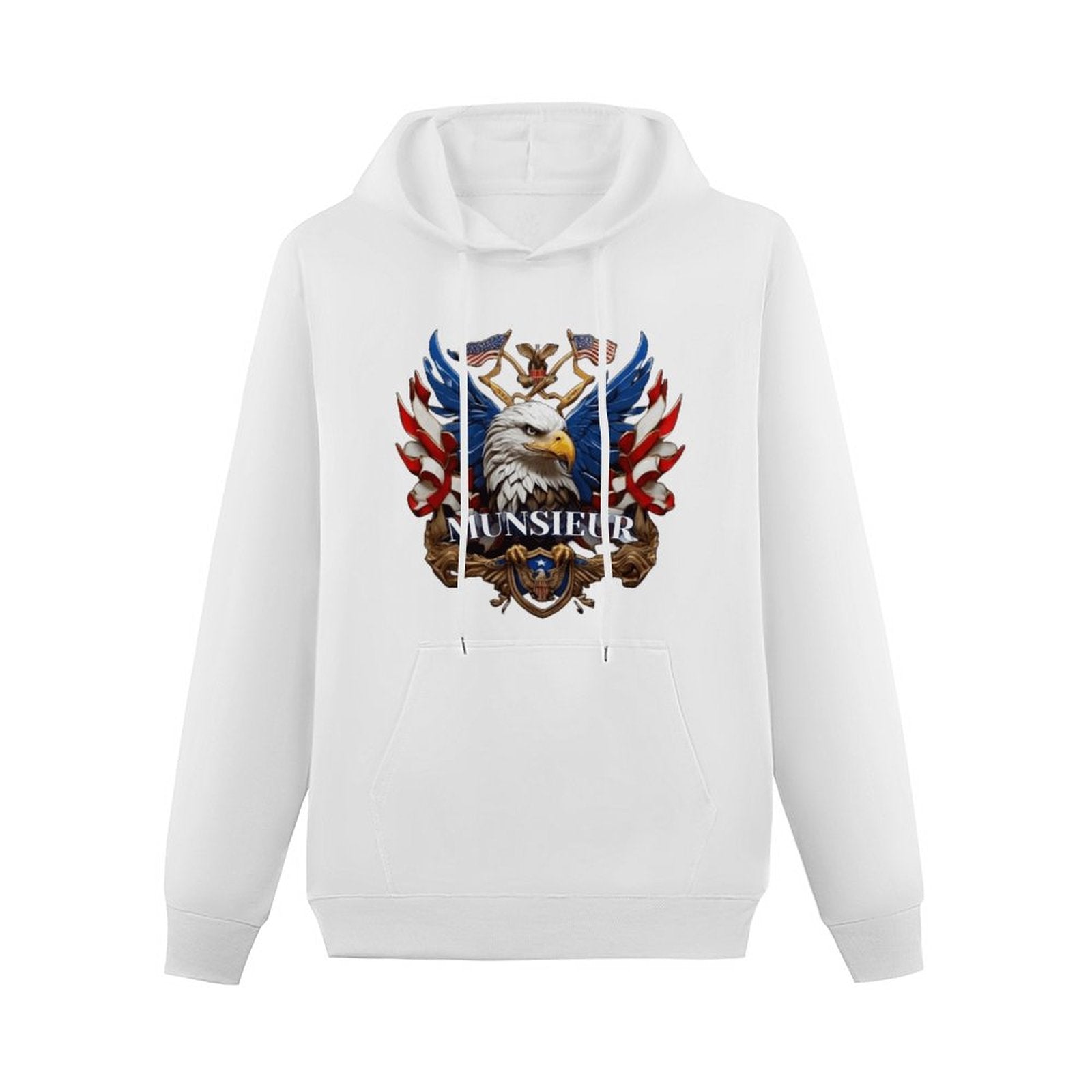 Munsieur Men's Hoodie "American Pride" Independence Day Collection 4th of July