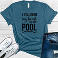 I Followed My Heart to the Pool Graphic Tee