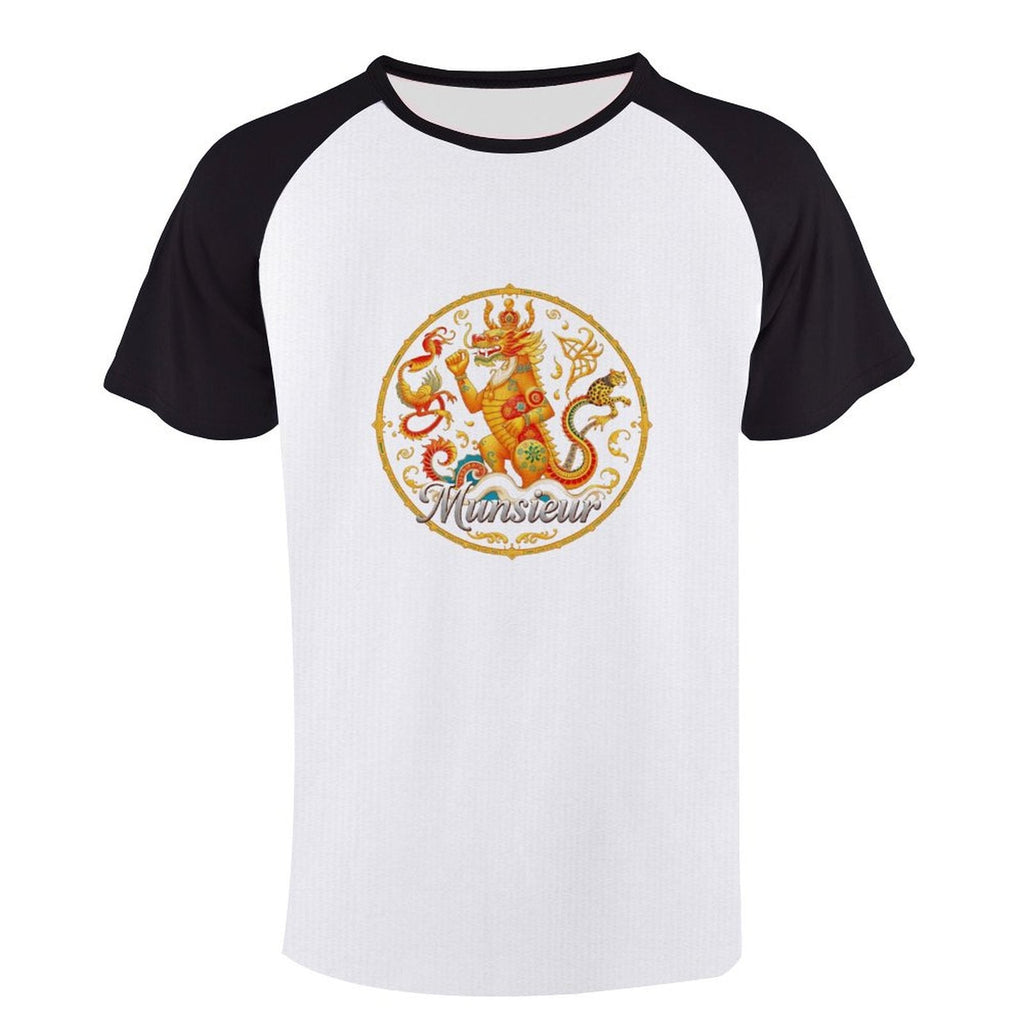 MUNSIEUR Classic Tee - Timeless Luxury for Men