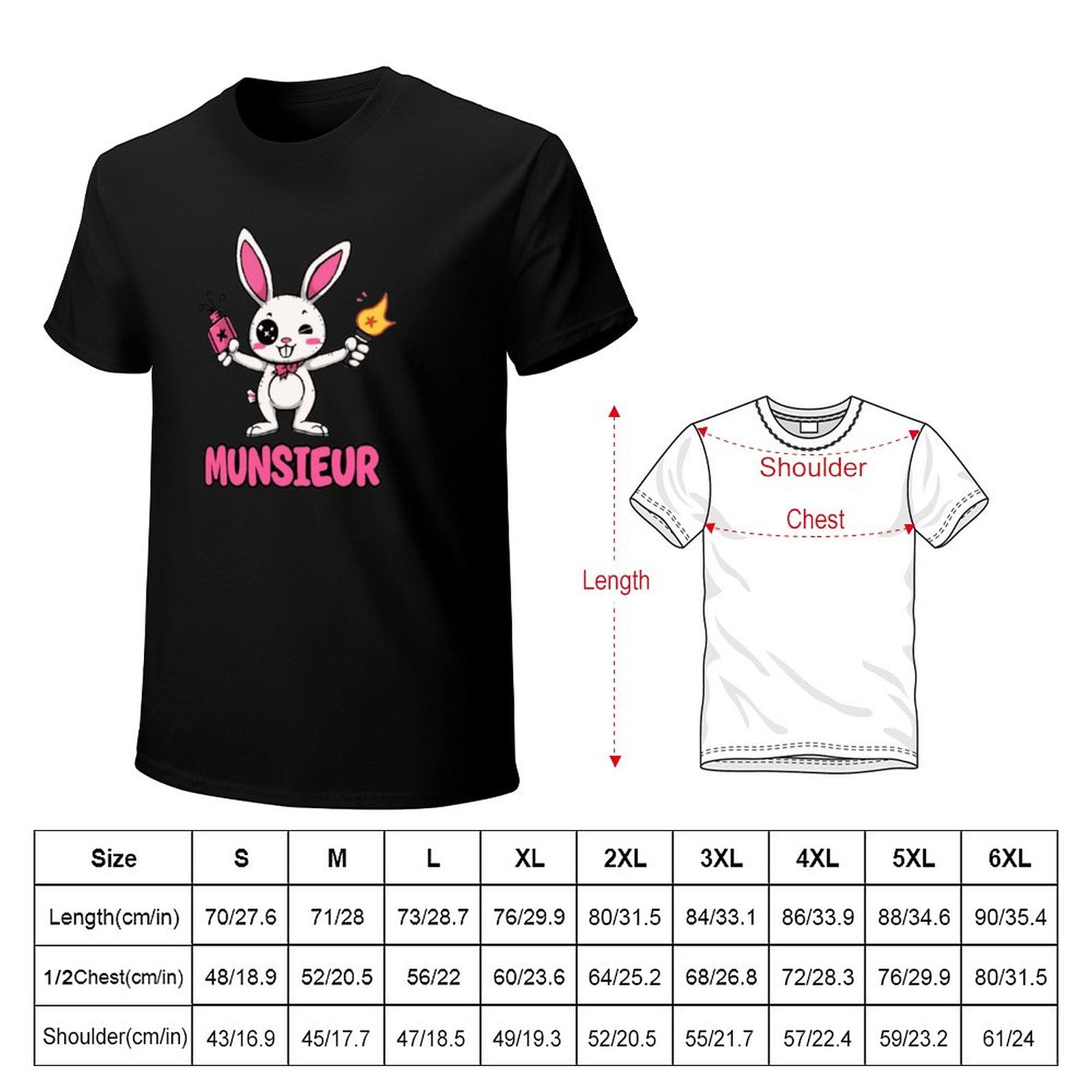 Munsieur Tee for Men Easter Collection "Strike" Designer Tee