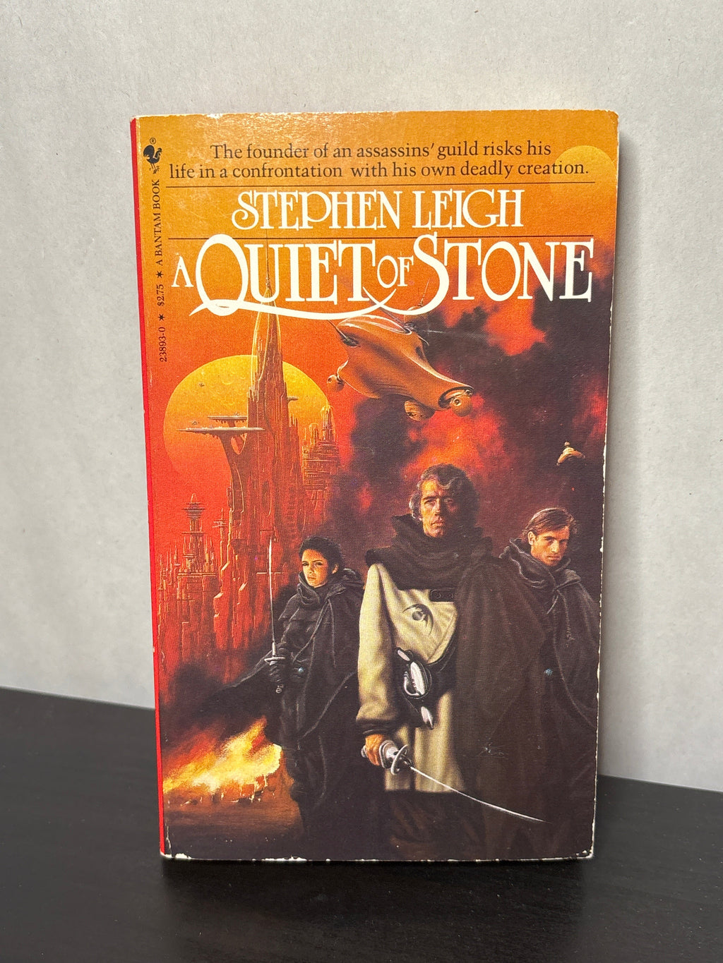 A Quiet of Stone by Stephen Leigh (New Eden #3) | Vintage Fantasy
