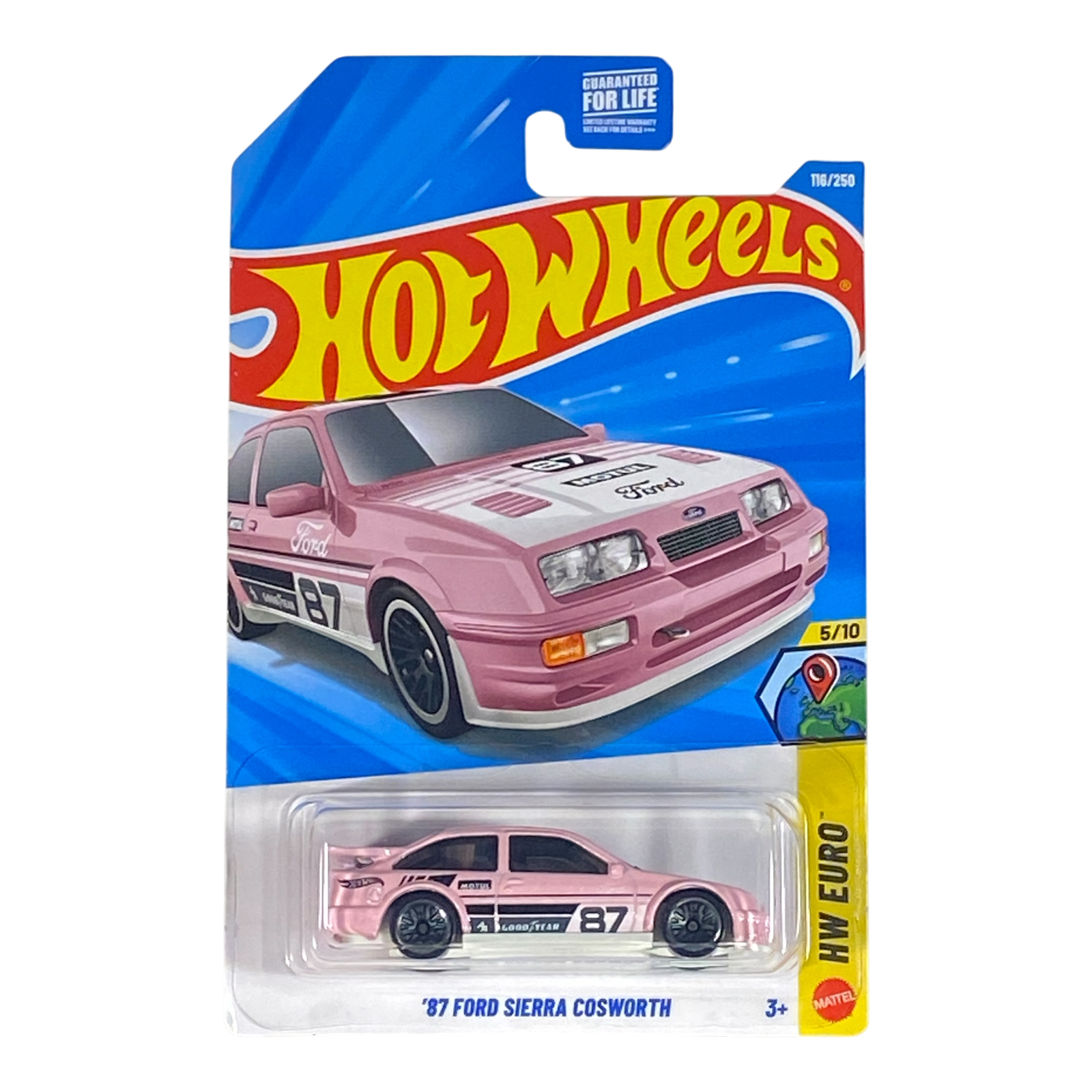 Hot Wheels '87 Ford Sierra Cosworth | Euro Series 5/10