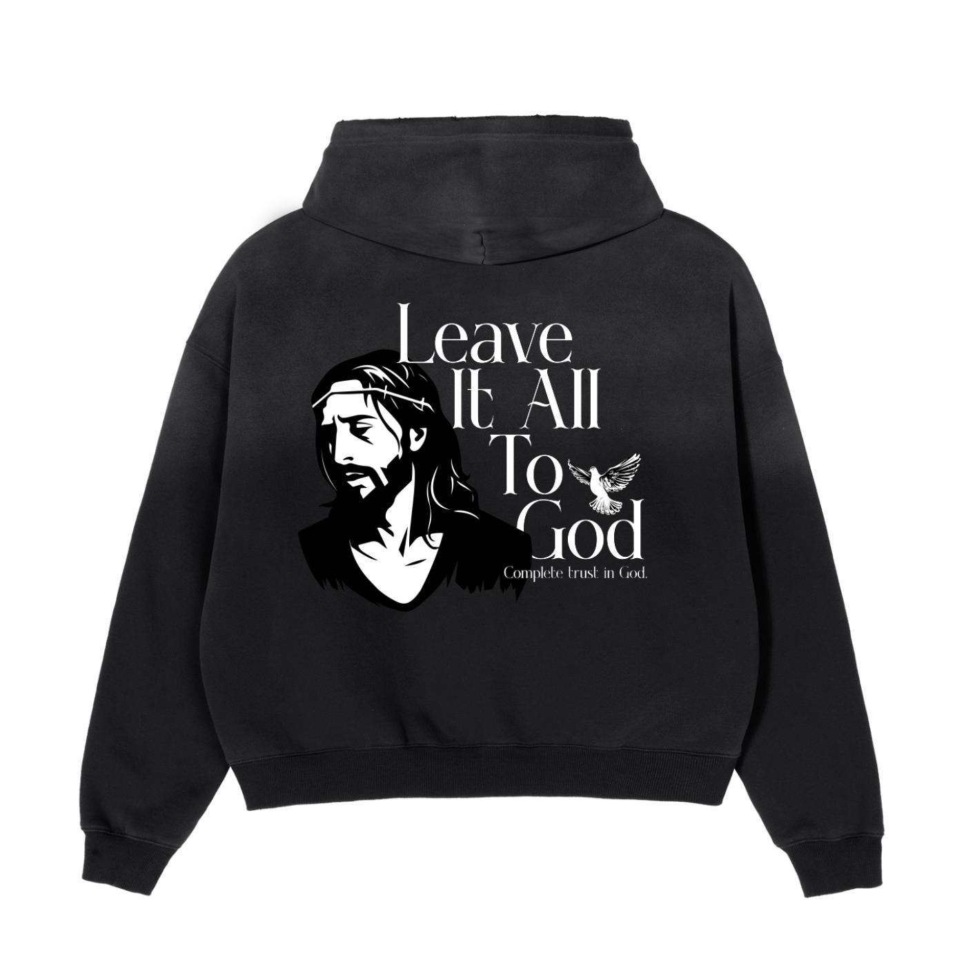 Frayed Sunfade Boxy Hoodie