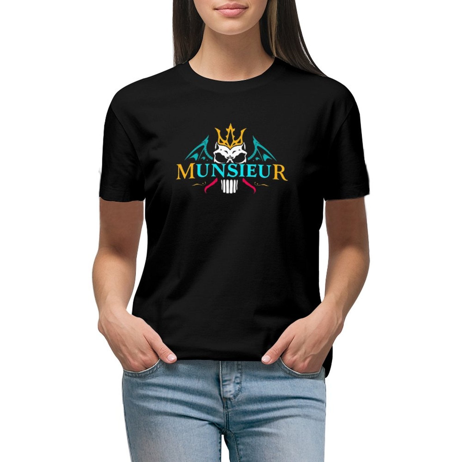 Women's MUNSIEUR T-Shirt: Elevate Your Wardrobe with Munsieur Premium Women's T-Shirts