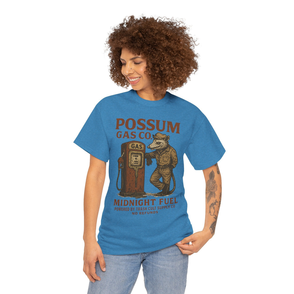 Possum Gas Co. Vintage Feral Mechanic Shirt – Trash Cult Supply Co. – Gildan 5000