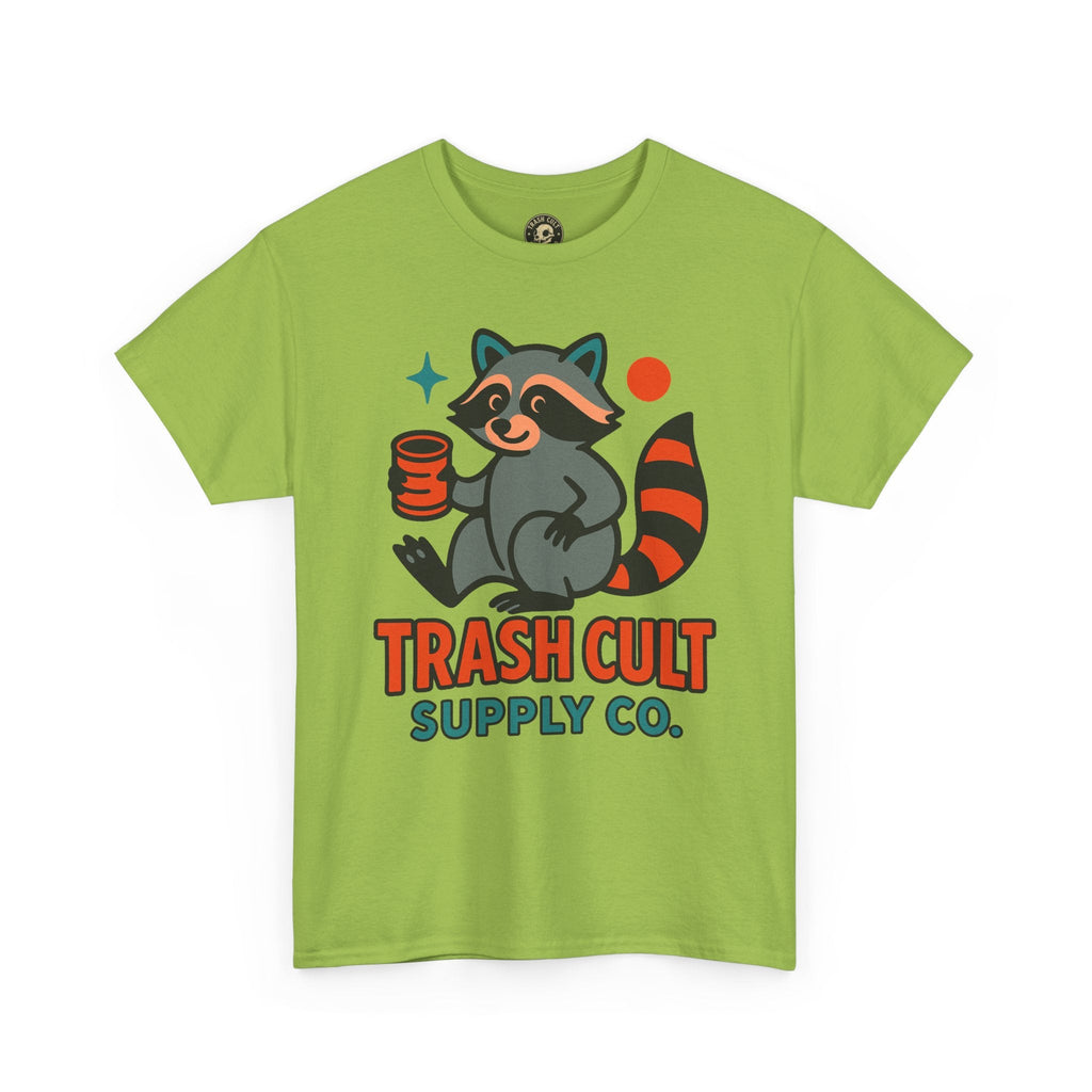 Trash Cult Supply Co. Unisex Heavy Cotton Tee, Eco-Friendly Tee, Gift for Raccoon Lovers, Cute Graphic T-Shirt, Trendy Streetwear, [...]