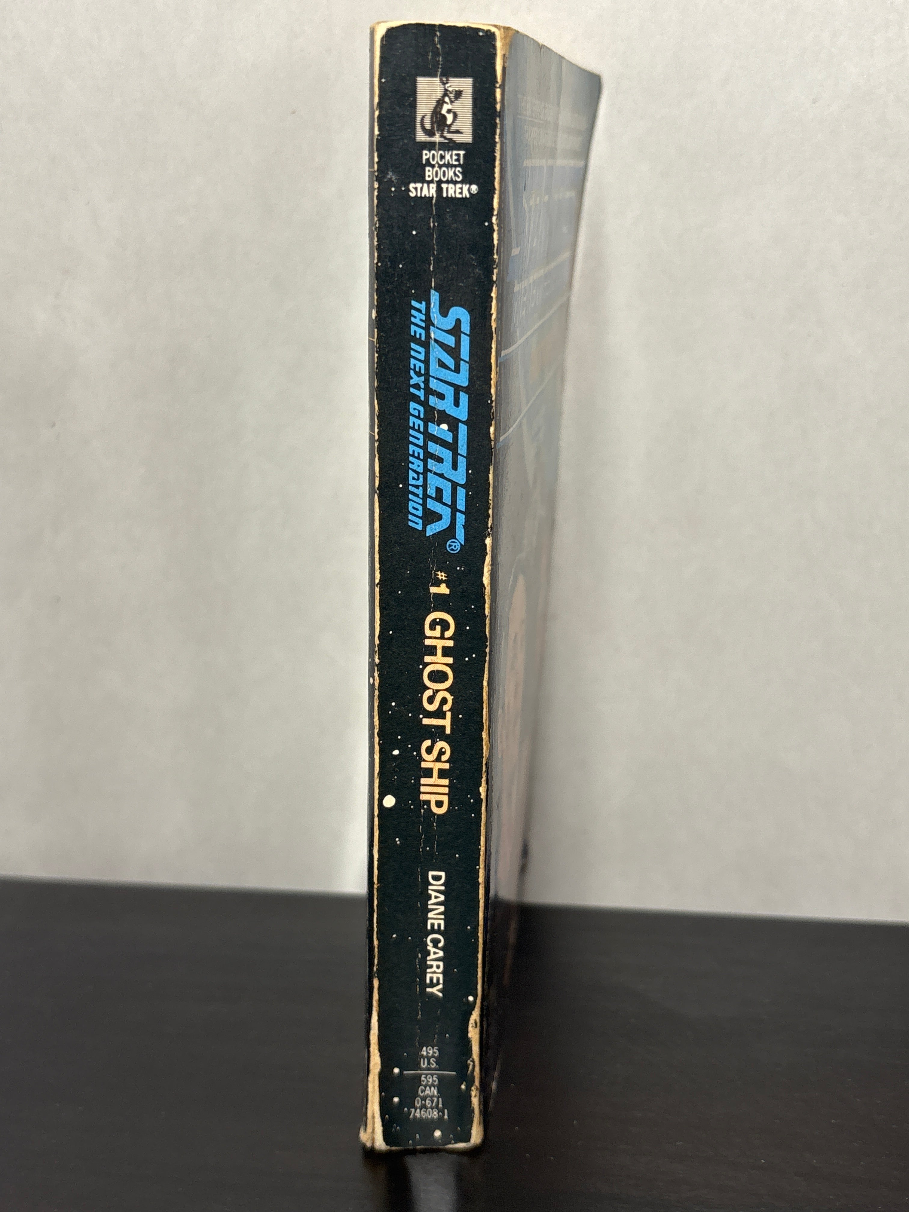 Ghost Ship by Diane Carey (Star Trek Next Generation #1) | Vintage Science Fiction